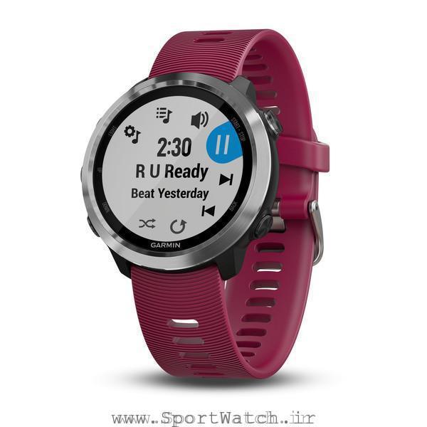 Forerunner 645 Music Cerise with Stainless Hardware