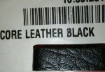 Core Strap Loop Leather Black